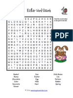 Easter Wordsearch