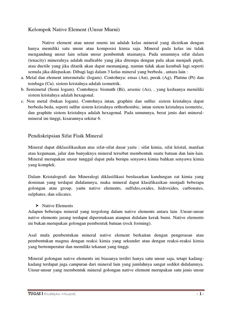 Native Elements | PDF | Ilmu Sosial | Sains & Matematika