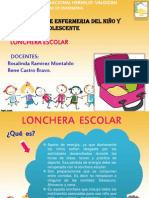 Lonchera Escolar