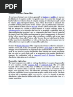 Download Merger and Acquisition  Defensive Strategies by asifanis SN22506438 doc pdf