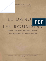 Le Danube Et Les Roumains - St. Pascal Luca