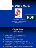Acute Otitis Media: Dr. Ghaleb Zughayar Consultant Pediatrician and Neonatologist