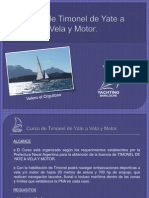 Curso de Timonel de Yate Vela y Motor 2014 INVAP
