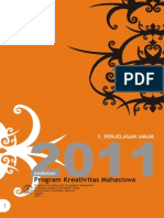 Dikti dp2m Pedoman PKM 2012 2 Penjelasan Umum