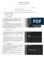 Capas de La Atmósfera- 6 Ciencias