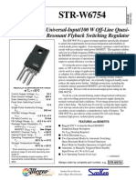 Hoja de Datos Str-w6754