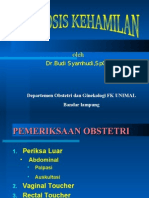 Diagnosis Kehamilan Dr.ag