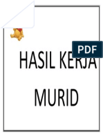 Hasil Kerja Murid