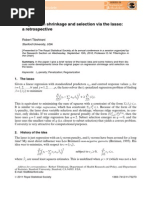 Download Regression shrinkage and selection via the lasso a retrospective by Erica Silva SN225095720 doc pdf