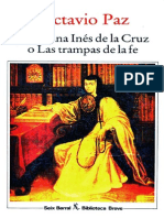 Octavio Paz - Sor Juana Inés de La Cruz o Las Trampas de La Fe