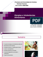 Alergias e Intolerâncias Alimentares