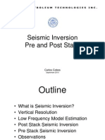 Seismic Inversion