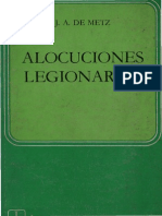 Alocuciones Legionarias - Metz, J A de