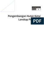 RPI 2 Pengemb. Hutan Kota Lanskap Perkotaan