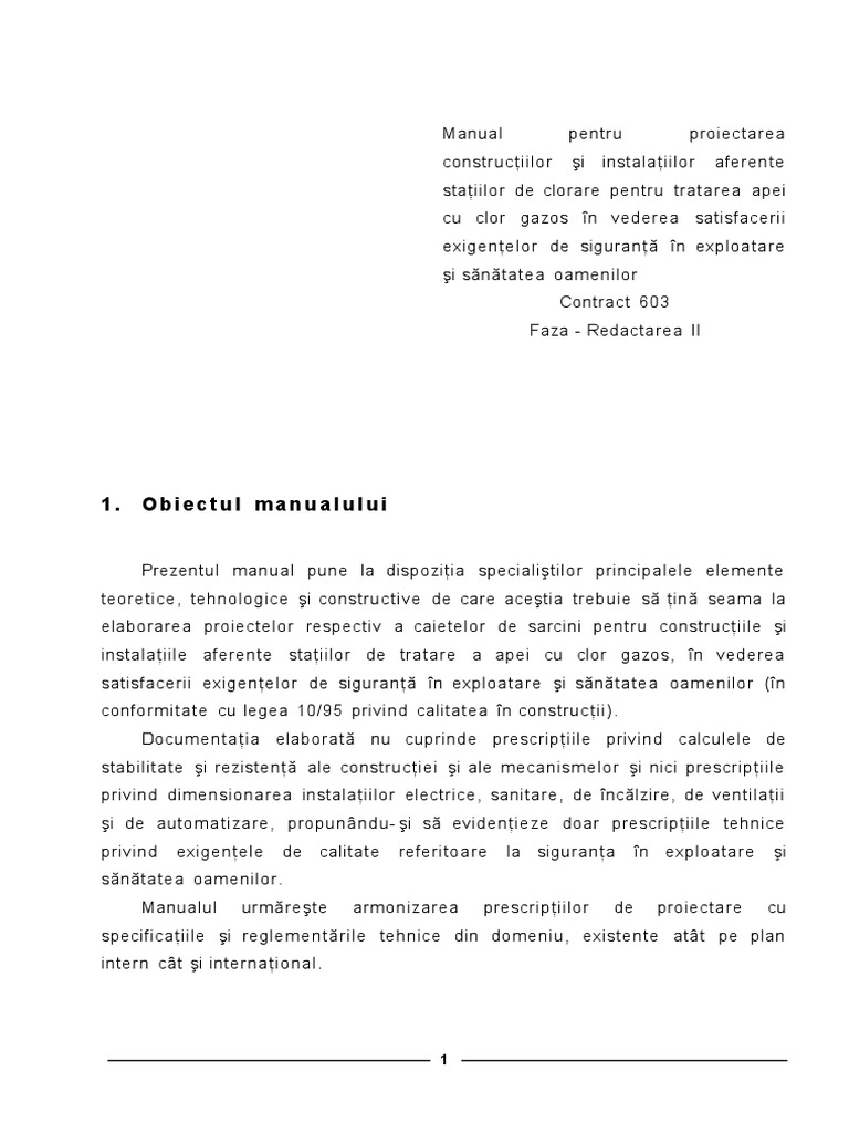 Normativ Clor | PDF
