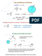 Applications of Universal Gravitation