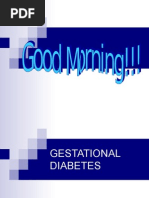 Gestational Diabetes