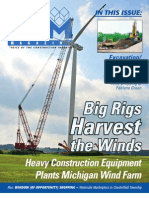 CAM Magazine March 2009, Construction Equipment, Wind Turbines, Excavation, Site Work