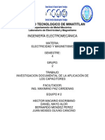 Investigacion Documental de La Aplicación de Los Capacitores