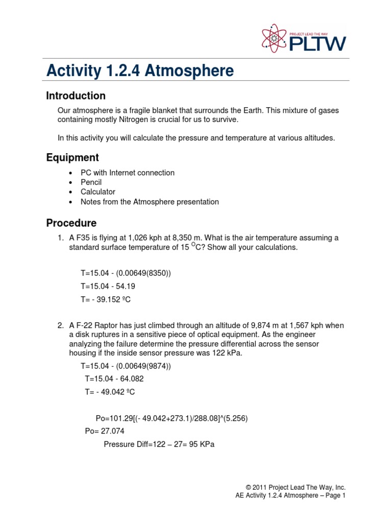 1 2 4 Atmosphere