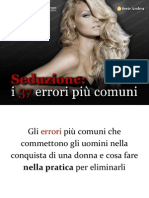 Seduzione i 37 Errori Piu Comuni