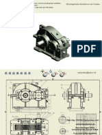 Stirnradgetriebe 3D Modell