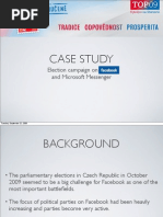 Election Campaign on ...... ...... and Microsoft Messenger