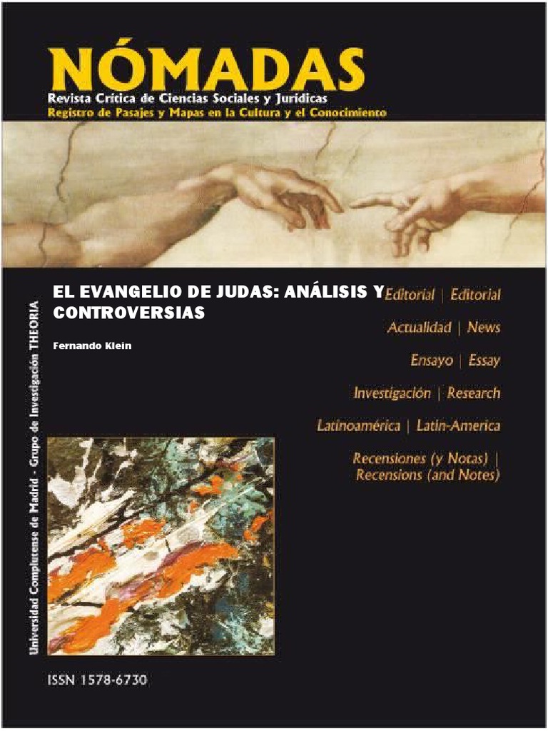 Evangelio De Judas Completo En Español Pdf