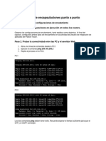 Actividad 2.3.4 Configuración de Encapsulaciones Punto A Punto