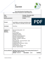Minutes and Reports Ready For Online - Dec 2013 PDF