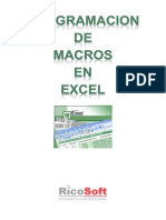 Curso de Programación de Macros en Excel RicoSoft