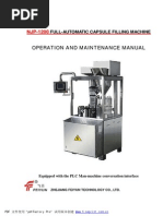 NJP-1200 Series Automatic Capsule Filling Machine