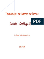 Catalogo SGBD