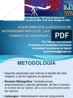 Wenu Mapu La Astronomía Mapuche