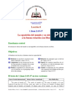 La Oposición Del Mundo y Su Sistema A La Buena Relación Con Dios