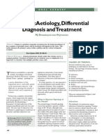 Dental Update 2002. Trismus - Aetiology Differential Diagnosis and Treatment