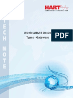 WirelessHART Device - Gateways