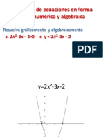 Resolución de Ecuaciones en Forma Gráfica Numérica 3