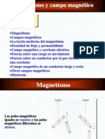 Magnetismo y Campo Magnético