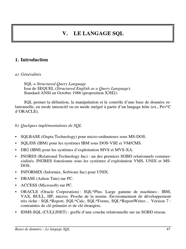 5 SQL | PDF