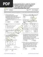 Download Soal Dan Pembahasan UKK Matematika SMP Kelas 7 Tahun 2013 by BudiUtomoSPd SN225199834 doc pdf