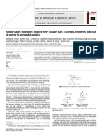 Amide Based Inhibitors of p38α MAP Kinase. Part 2 Design, Synthesis and SAR of Potent N Pyrimidyl Amides 2010 Bioorganic & Medicinal Chemis