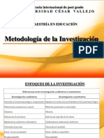 Metodología de La Investigación Enfoque Cualitativo Cuantitativo