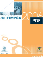 Revista de La Comisión de Investigación de FIMPES 2006