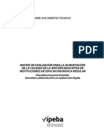 Matriz de Evaluación Para Acreditación-IPEBA