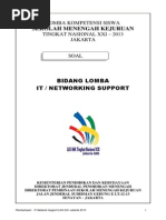 Download Soal Lomba 2013 IT-Network Support by Pendekar Blank SN225211193 doc pdf