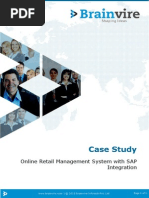 Online Retail Management System with SAP Integration