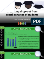 Predicting Drop-Out From Social Behavior of Students - 5110100186