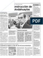 Anuncian construcción de hospital en Andahuaylas