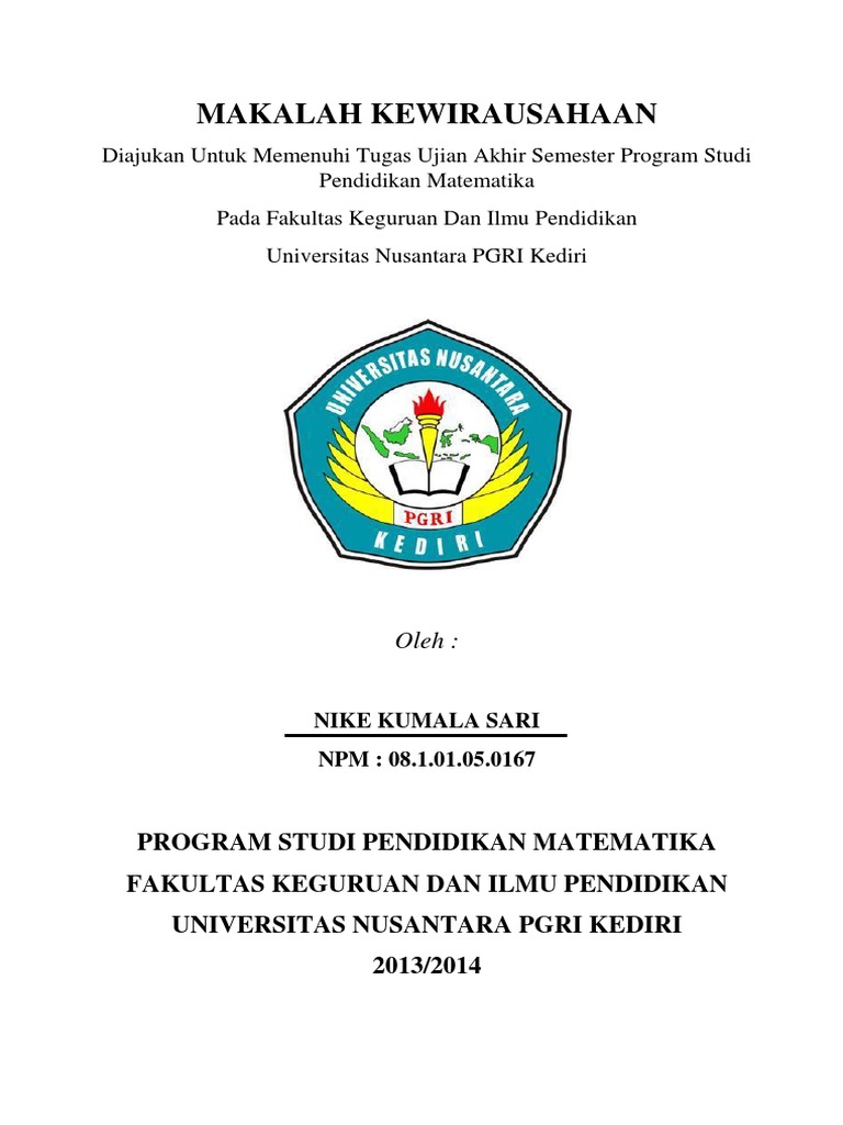 Contoh proposal kewirausahaan kampus delinewstv vrogue co